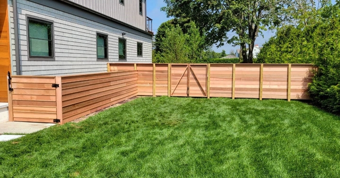Custom Cedar Privacy Fence